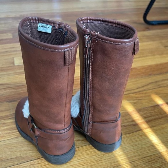 Carters toddler girl mid calf riding boots US size 8 - Picture 4 of 5